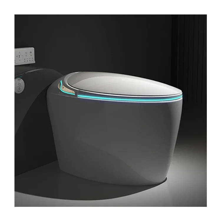 

MWD Modern automatic sanitary ware one piece intelligent bidet toilet automatic bathroom wc smart toilet