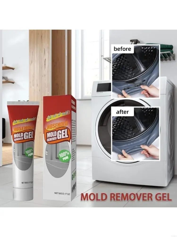 

E5BE 4PCS DIRT CHIENDER пятна пятна очиститель 90 г домашнего съемки пресс -формы гель