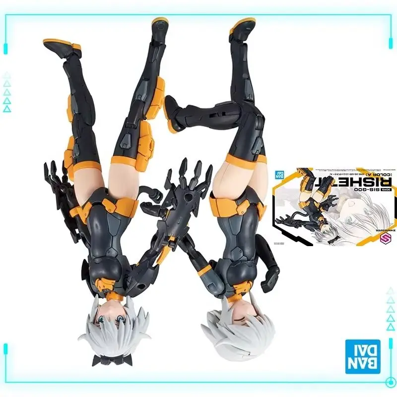 

Оригинальные модели Bandai 30MS: 30 Minutes Sisters SIS-G00 Ришетта, цветная сборная модель меха-девушки, фигурка, игрушка
