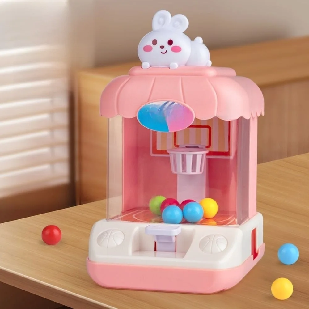 Nueva Mini máquina de garra de dinosaurio, máquina interactiva de captura de pato, muñeca de conejo, máquina de agarre, regalos