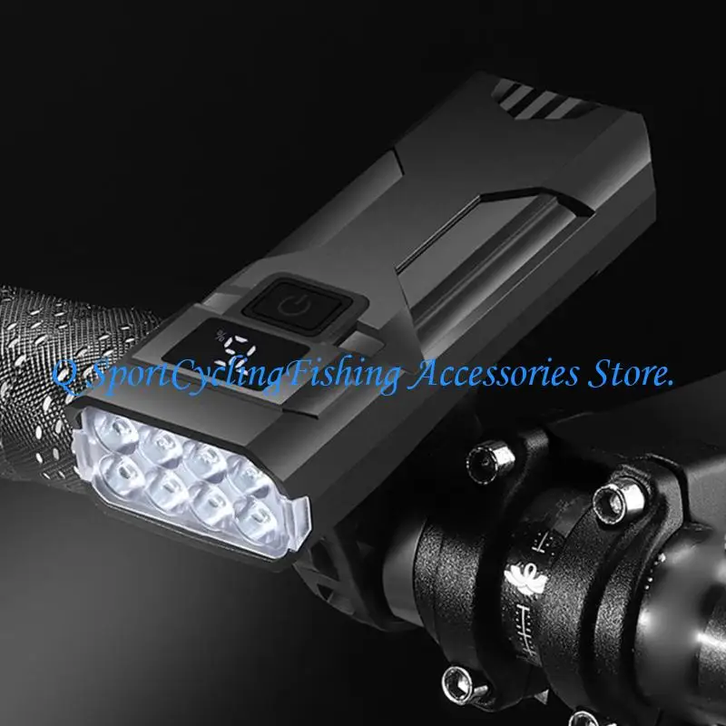 

31KC Powerful Bicycles Front Headlight Waterproofs Bright LED Bike Headlight 4 Light Modes Bicycles Light Easy to Install