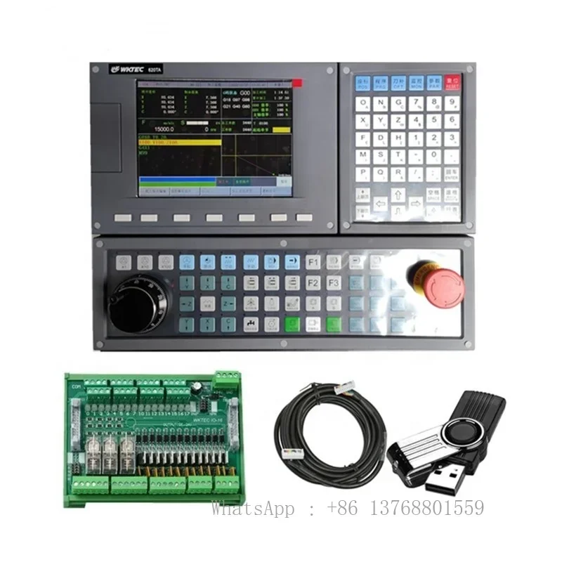 Low Cost 2 Axis  Lathe Controller For Precision Metal  Lathe Machine Service Retrofit Absolute  System