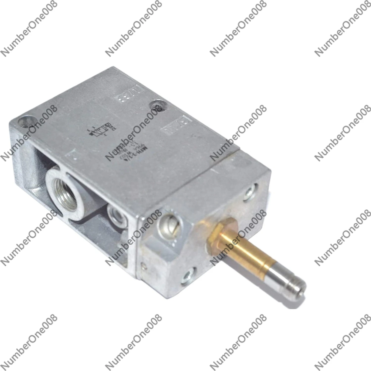 MFH-3-1/4 Pneumatic Solenoid Valve for Festo, 3/2 NC G1/4 1.5-8bar 800L/min, Manual Override (Coil Sold Separately)