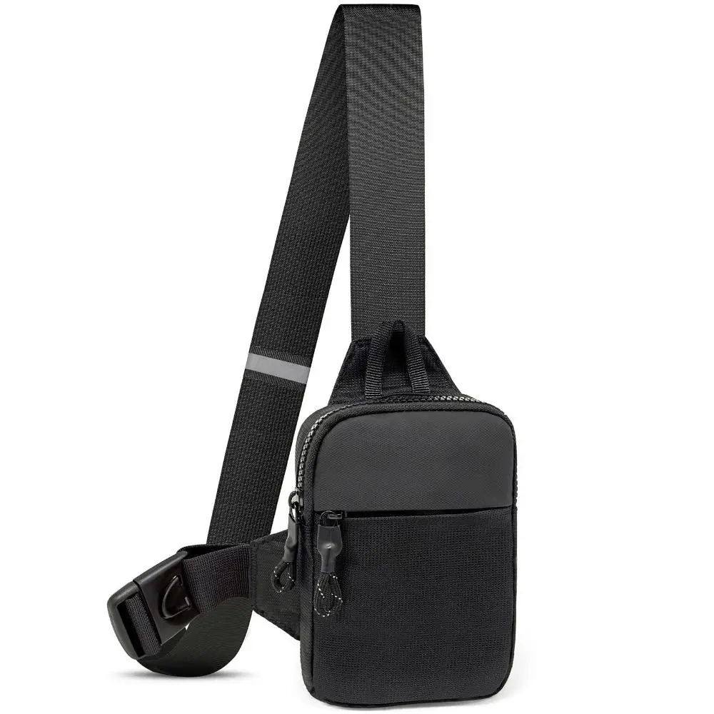 Large Capacity Crossbody Chest Bag Casual Design Adjustable Strap Casual Chest Bag Durable Material Sports Crossbody Bag