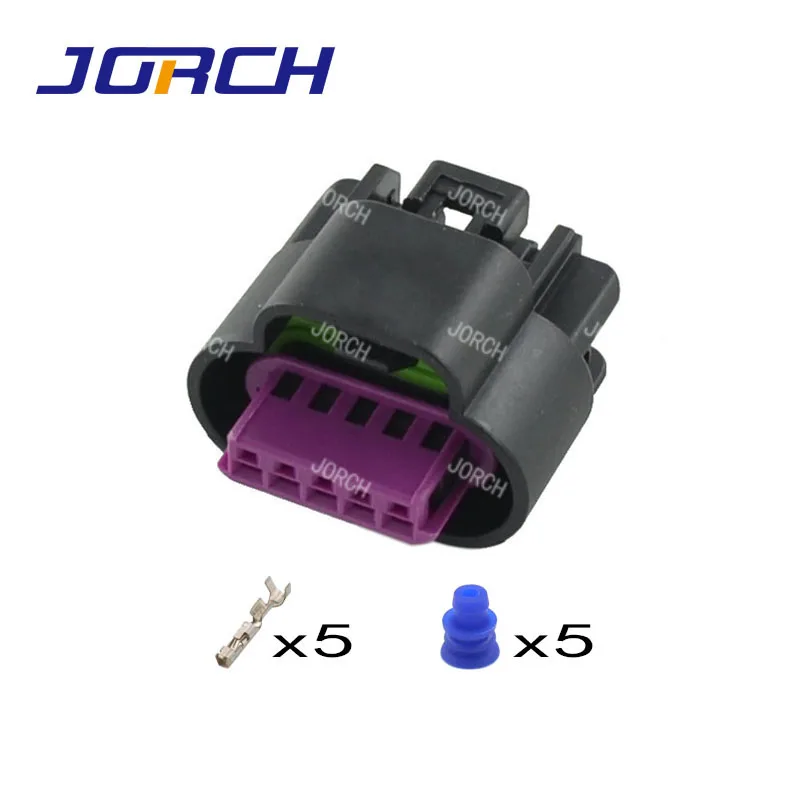5 Pin Female 15305554 LS2 Mass Air Flow Connector MAF Meter Plug Waterproof Socket
