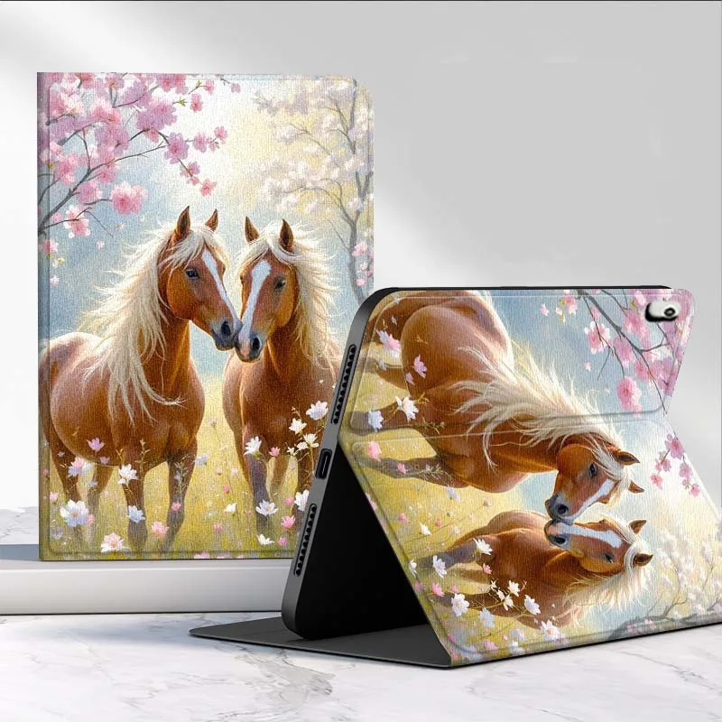 Beautiful Horse For Xiaomi Poco Redmi Pad 2 4 5 6 6S 7 7S SE Pro Ultra Max 14 11 8.8 11.2 12.5 Inch Tablet Case