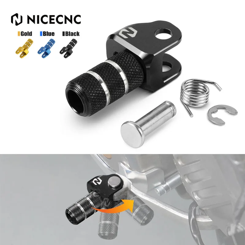 

For Suzuki DRZ400 DRZ400E DRZ400S DRZ400SM DR-Z 400 E S SM 2000-2024 10MM Adjustable Gear Shift Lever Tip 2023 2022 2021 2020
