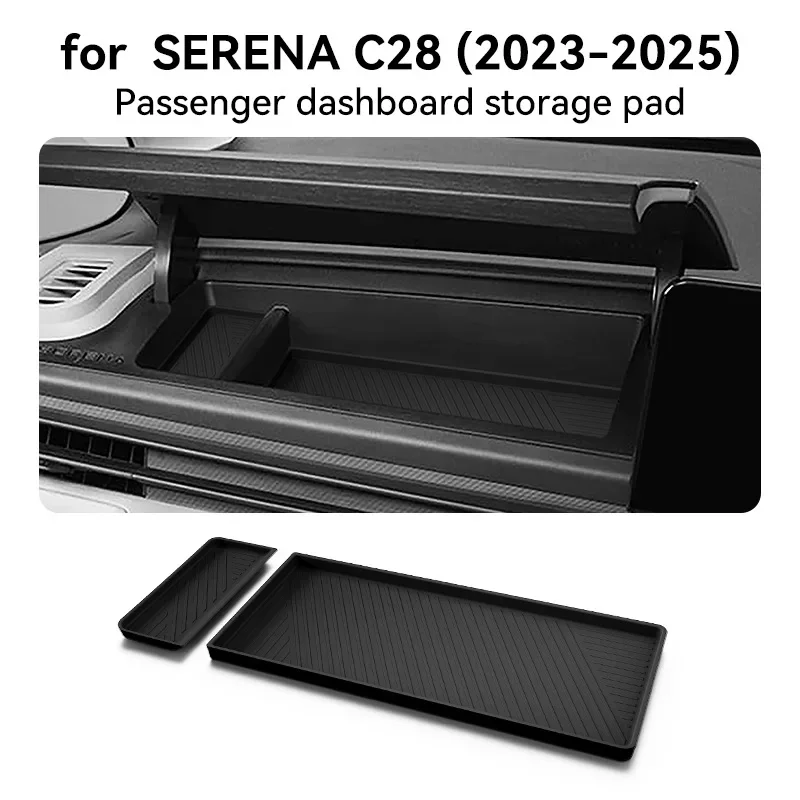 For 23-25 SERENA C28 co-driver dashboard storage box car storage box interior accessories