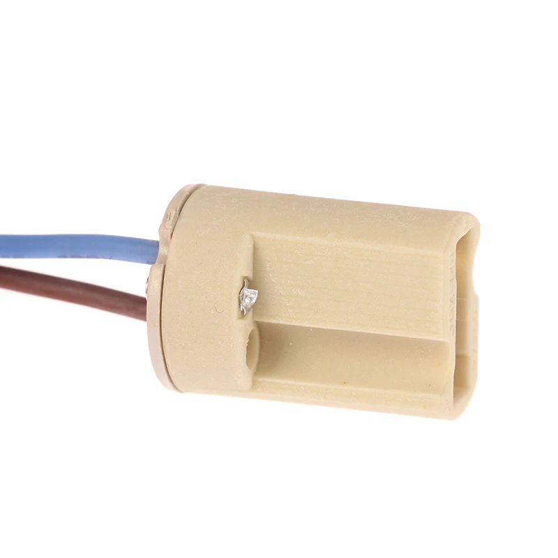 High Quality! 6Pcs G9 Lamp Base Ceramic Connector Base Socket With 15CM Line For G9 Type Quartz Bulbs, Halogen Lamp, LED Bulbs