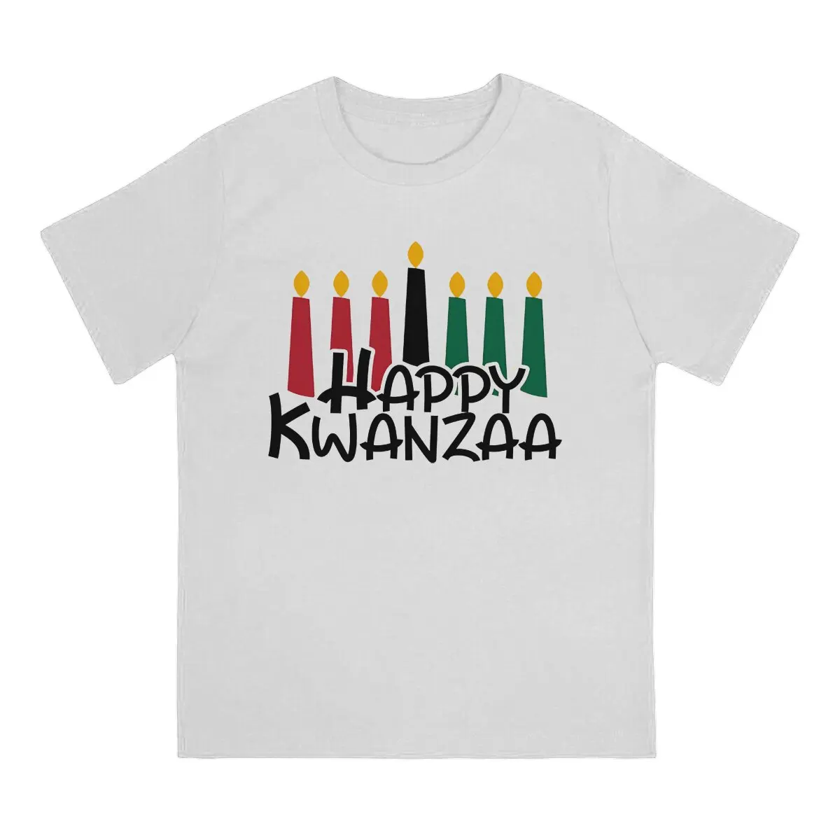 Happy Kwanzaa   Community Pride O Neck TShirt African Culture Pure Cotton Classic T Shirt Men Clothes Fashion Big Sale