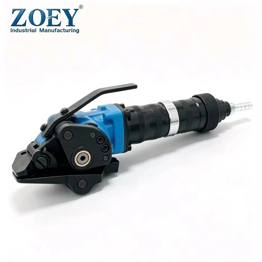 Pneumatic Steel Strapping Tool 25-32mm Split Type Industrial Metal Banding Machine for Steel Coil Heavy Duty Packaging