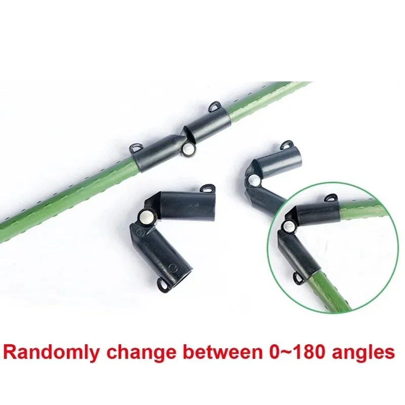 2pcs A-type Plant Support Awning Pillar fixed Clip Plant Grafting Stakes Connector Climbing vine bracket Garden Accessories