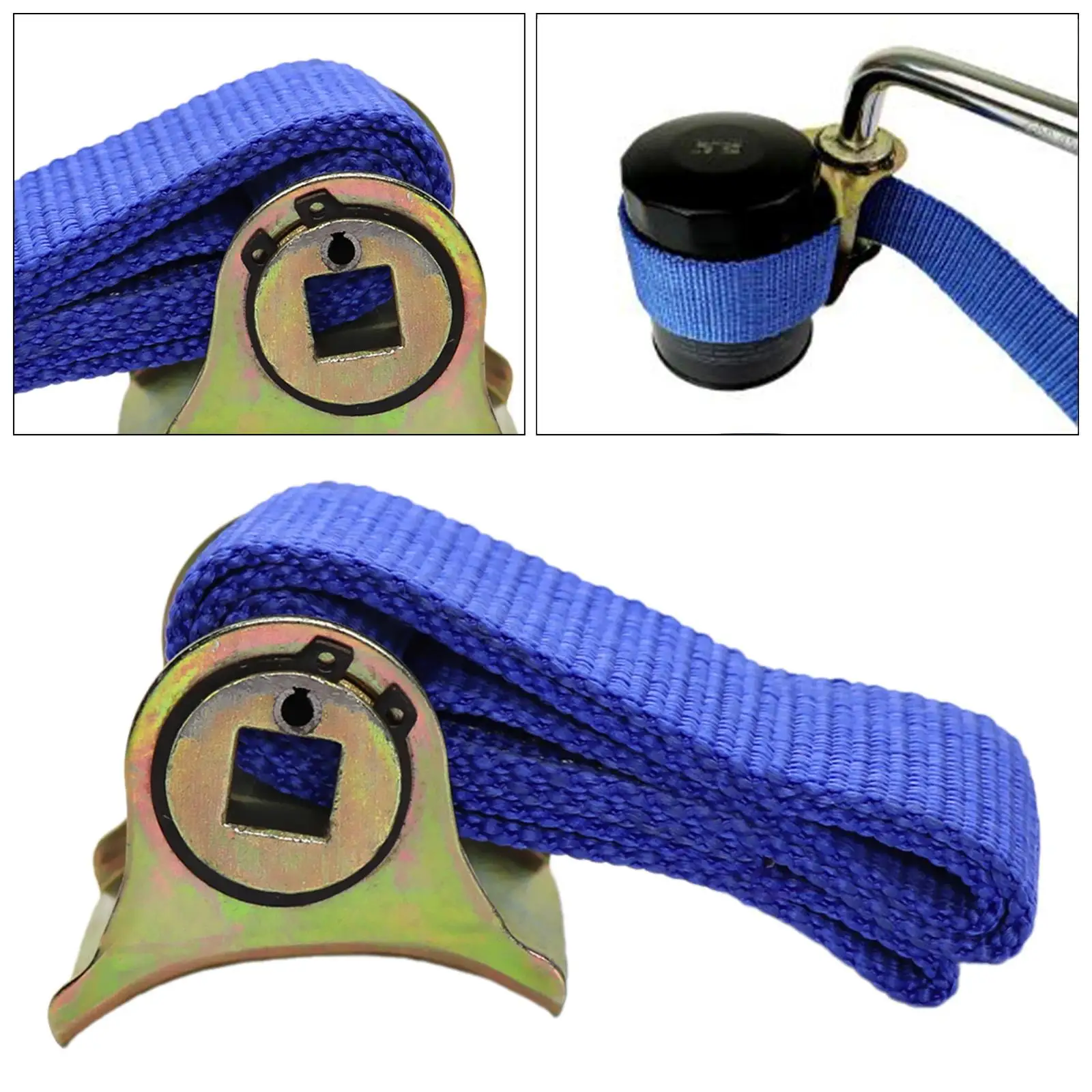 

Oil Filter Strap Wrench Sturdy Easy to Use High Performance Auto Accessories for Engine Filters Pipe Fittings Professional