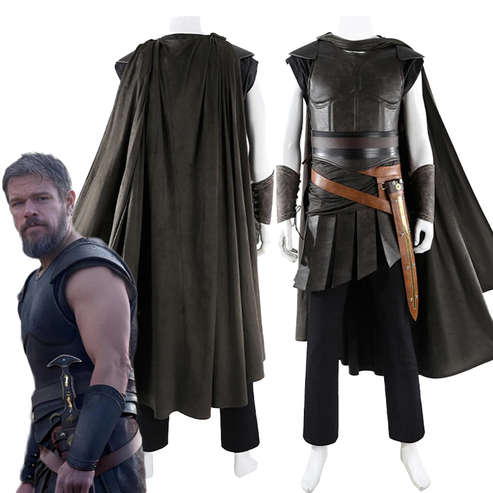 

Disguise 2026 Movie ODessa Odysseus Costume Cloak Adult Men Cosplay Armor Clothes Outfits Uniform Halloween Carnival Party Suits