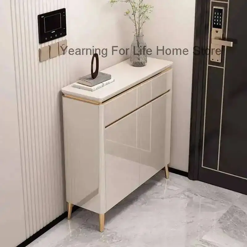 

Mobile Shoe Cabinet Storage Living Room Organizer Space Saving Shoe Shelf Bedroom Designer Box Zapatero Shoemakers Furniture