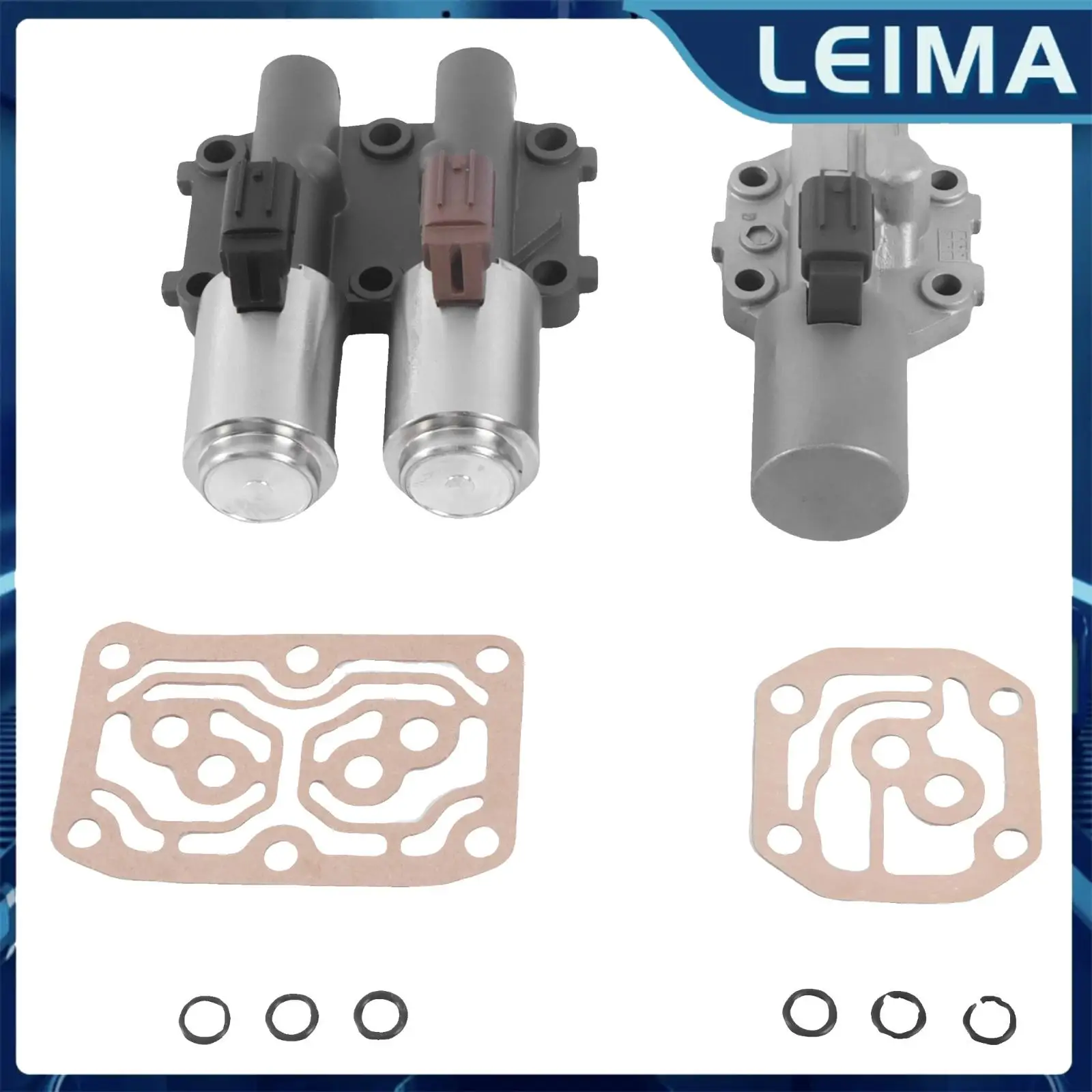 1set Auto Transmission Solenoid Pair for Honda CR-V CRV Accord Element RSX TSX 8260-PRP-014 28250-RPC-003 8260PRP014 28250RPC003
