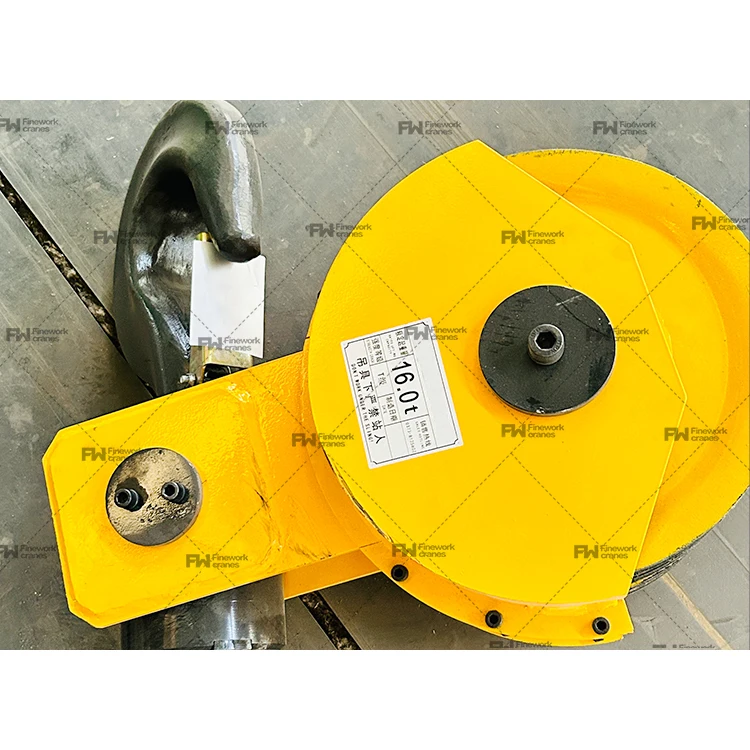 Material Handling Single Girder Gantry Crane Lifting Hooks for Project