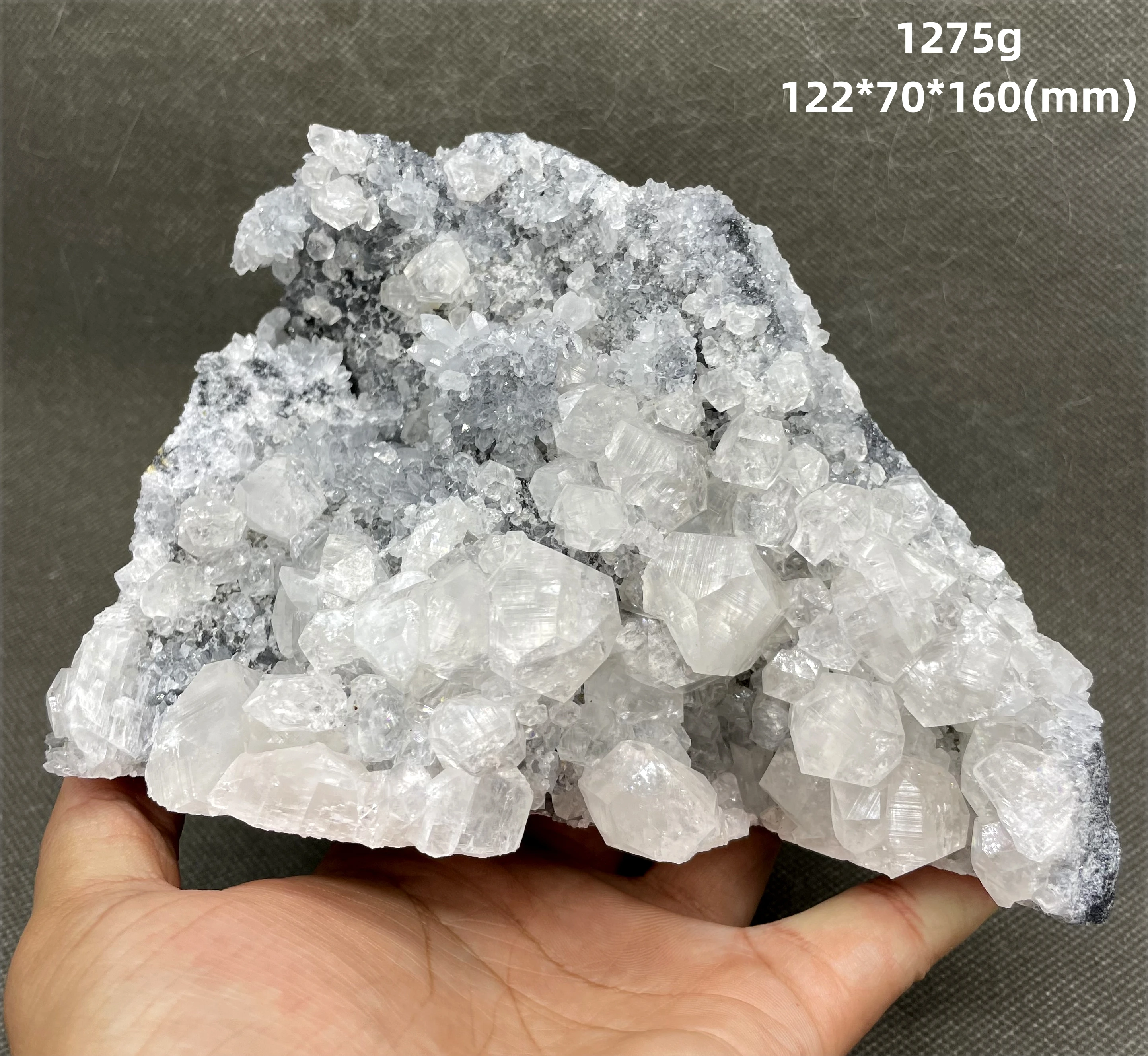 BIG! 1275G natural Fluorescent polyhedron calcite and crystal mineral specimen stones and crystals healing crystals quartz