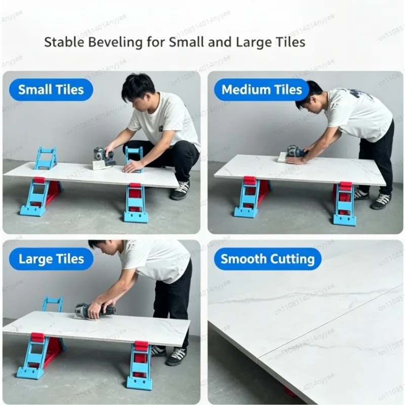 Multi-angle Tile Chamfer Bracket,Plywood Panel Drywall Plasterboard Hand Holder,Ceramic Tile Chamfer and Lifting Carrier for Cu