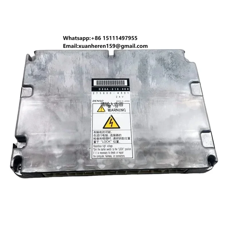 Original Computer Board Controller ECU D88A-010-800 for XCMG Crane Hino Electronic Control Module ECM 275800-4301