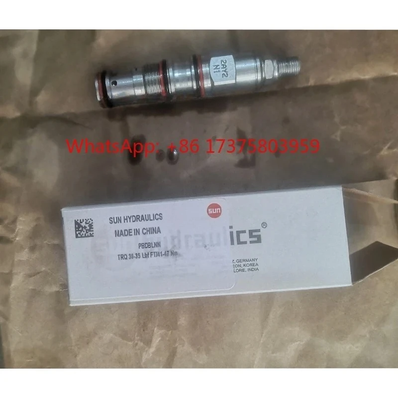 Original SUN HYDRAULICS PBDB-LAN PBDB-LBN PBDB-LCN PBDB-LNN PBDB-LWN Pressure Relief Valve