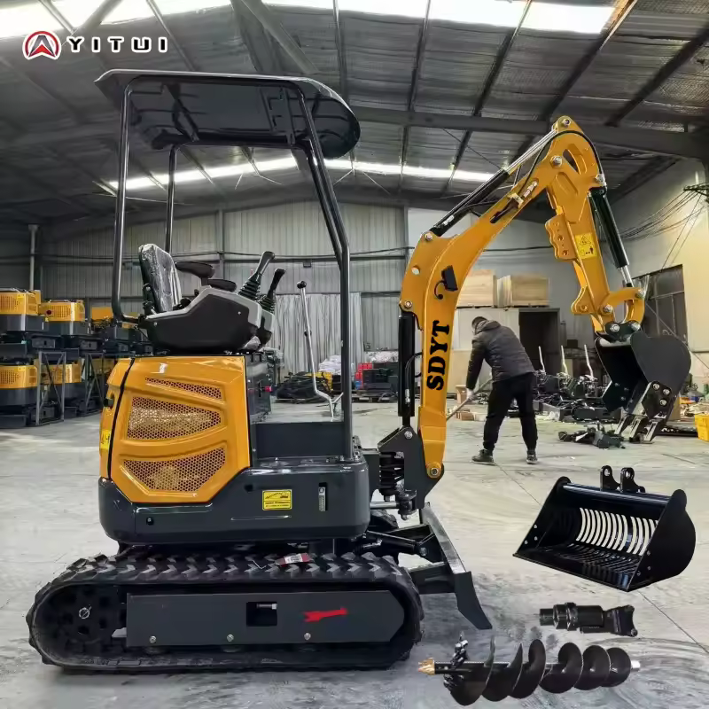 2026 Model Factory Prices 2.0 Tons Small Excavator With Air Conditioning And Heating Closed Cab Kubota Engine Customized - Image 4