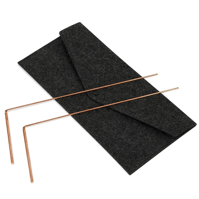 

A74E-Медный для поиска водяных лозоходных стержней, 2 медных духовных гадальных стержней для обнаружения золота