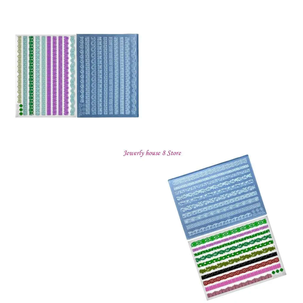 Práctico molde silicona para tallar moldes silicona para decoración uñas en y aplicaciones versátiles bricolaje