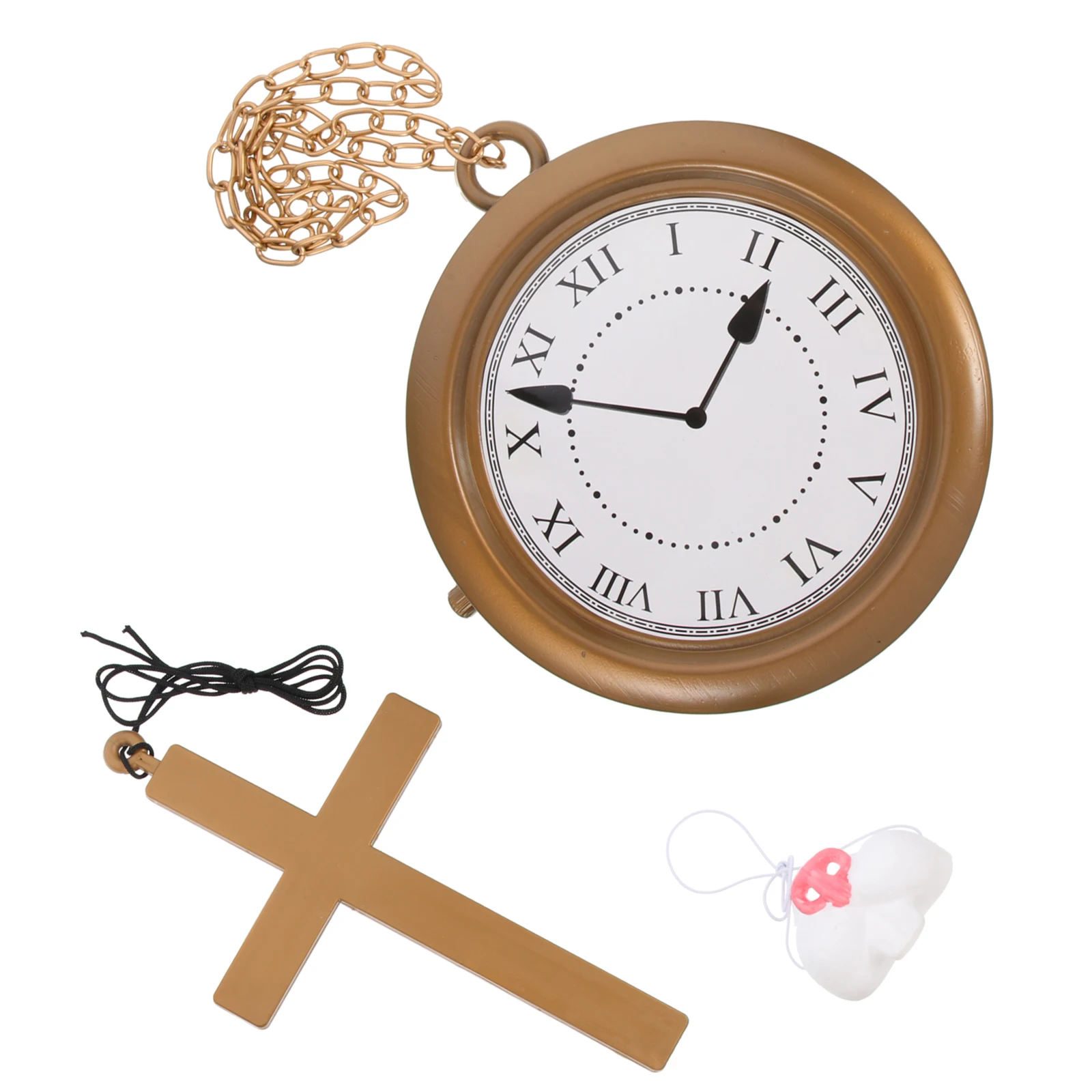 

Rabbit Nose Necklace Party Supplies Cosplay Props Photo Novelty Decorations 60s Hippy Costume Set Accessories Halloween School