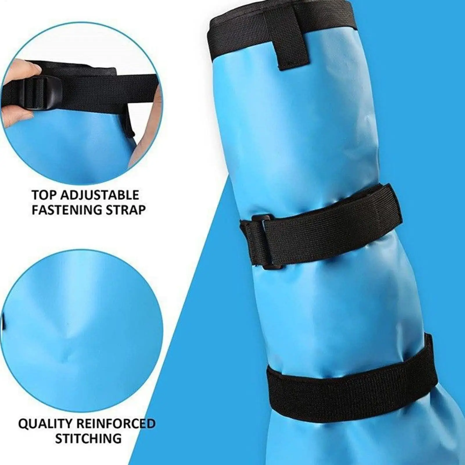 حقيبة العناية بحوافر أحذية الحوافر مع وسادة EVA حقيبة نقع الحافر مع الأشرطة لمزرعة المراعي المستقرة وإعداد عرض الرعاية اليومية