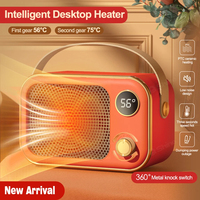 2024 New 1200W Portable Electric Heater Home Warmer Space Heater Portable With LED Display Screen PTC Ceramic Heating for Home