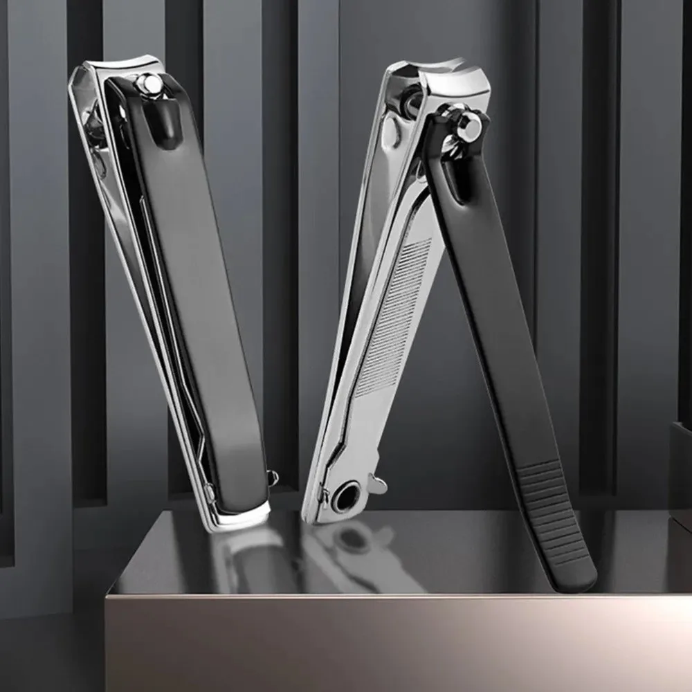 3 Sizes Nail Nipper Stainless Steel Anti-Splash Manicure Cutter Portable Multifunctional Nail Cutting Pliers Travel