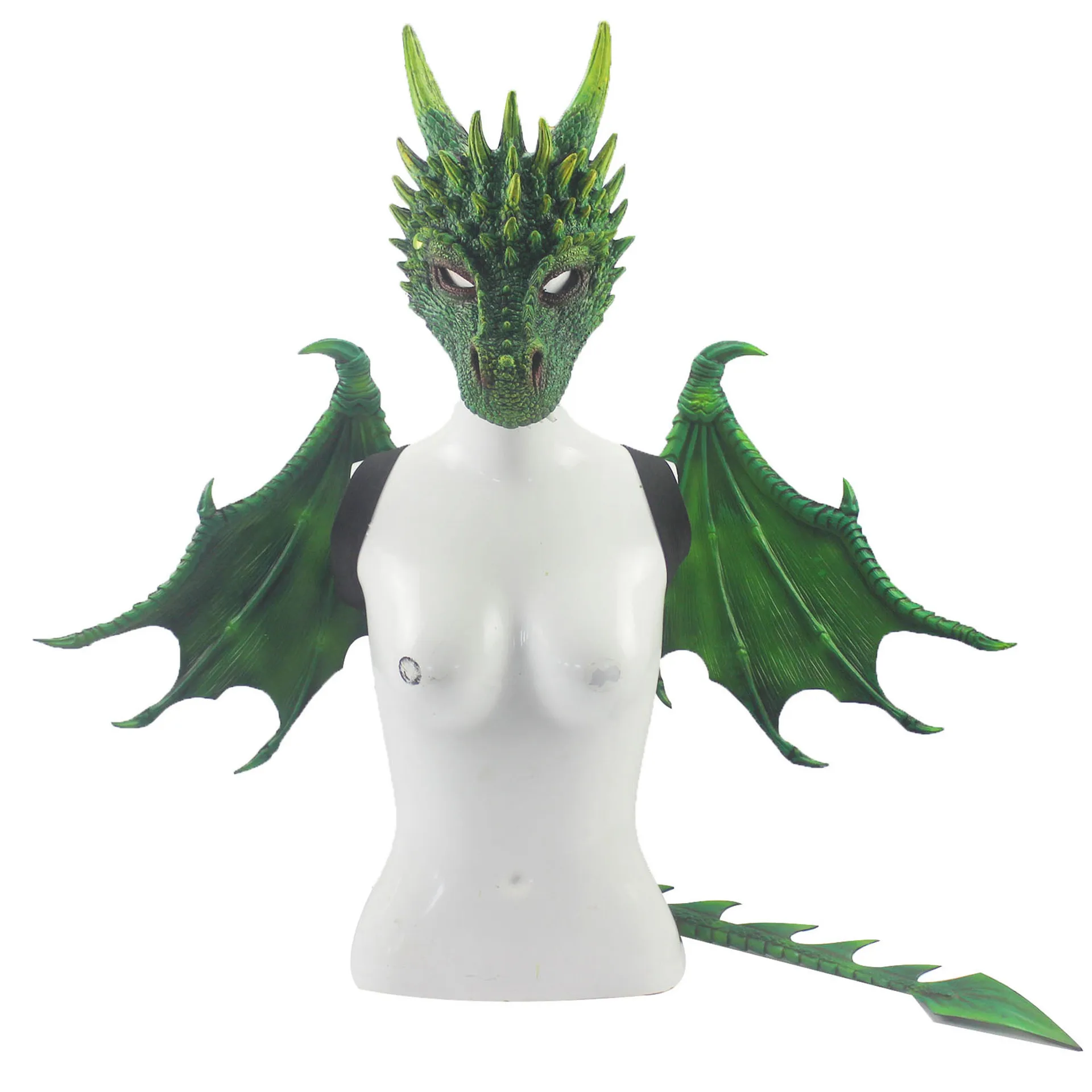 مجموعة أزياء الهالوين Mardigras كرنفال للأطفال الشيطان التنكري