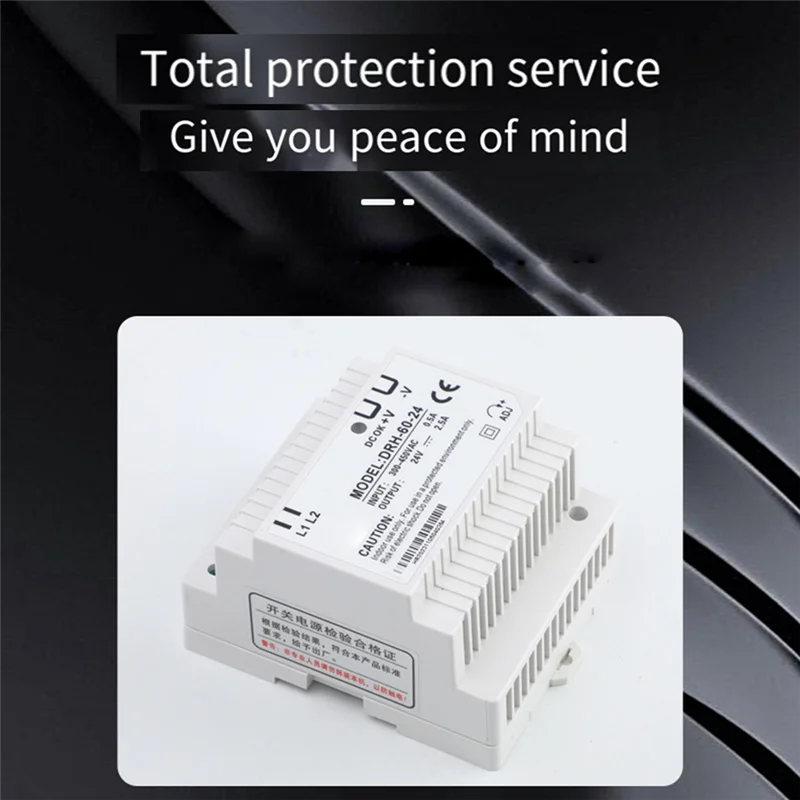 

AB41-DRH-60-24 Switching Power Supply 60W Single Output 24V Industrial Din Rail Power Supply Switch For Household Appliances