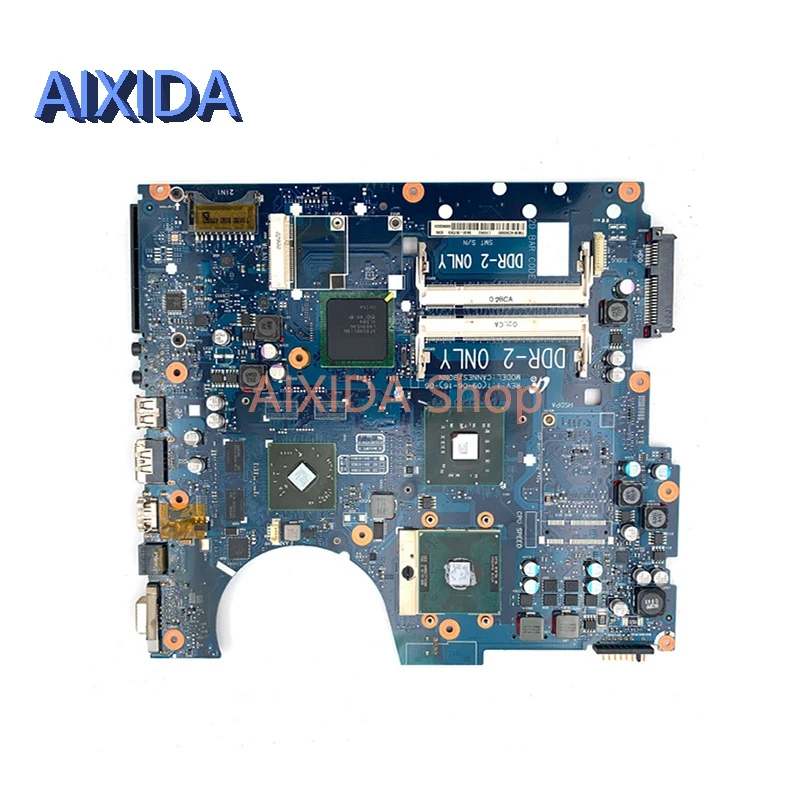 Imagem -03 - Aixida-placa-mãe Portátil para Samsung Cpu Livre Pm45 Ddr2 Ba4101060a Ba41-01061a Ba92-05738a Ba92-05738b Np-r522 R522 Teste Completo