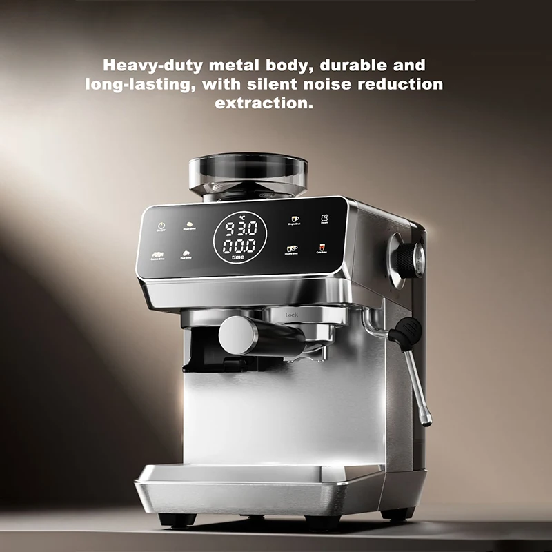 High-end 1800 Ml Detachable Water Tank Espresso One Click Coffee Touch Screen Operated Coffee Machine