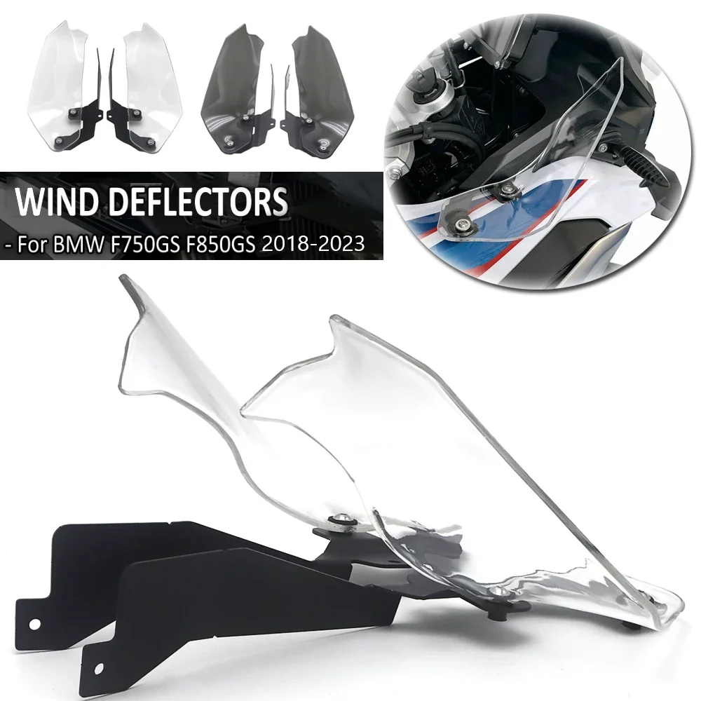 

Wind Deflector Windshield Handguard Cover Side Panels For BMW F750GS F850GS F750 F850 GS F 750 850 GS 2018-2021 2022 2023