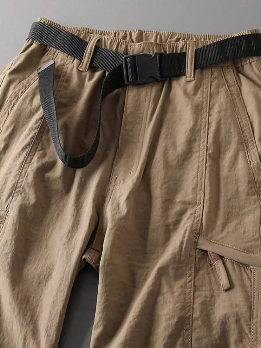 Anti-Scald And Wear-Resistant Elastic Waist Long Pants, Labor Protection Work Pants, Men's Work Uniform Pants, Loose-Fitting,