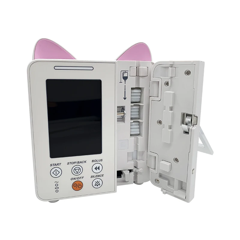 VET-P6 Pet Cat Dog Hospital Mobile Veterinary Infusion Pump for Vet Clinic