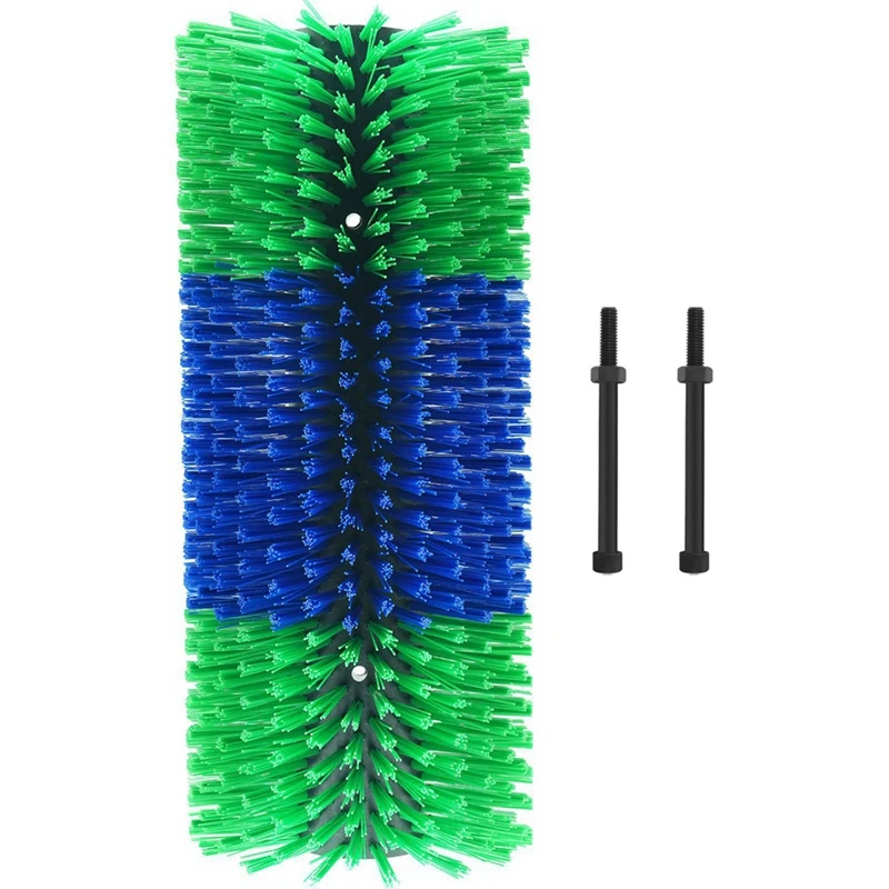 Spazzole antigraffio per bestiame, spazzola antigraffio per bovini Spazzole per cavalli Spazzola per toelettatura per massaggio completo Allevia il prurito con viti