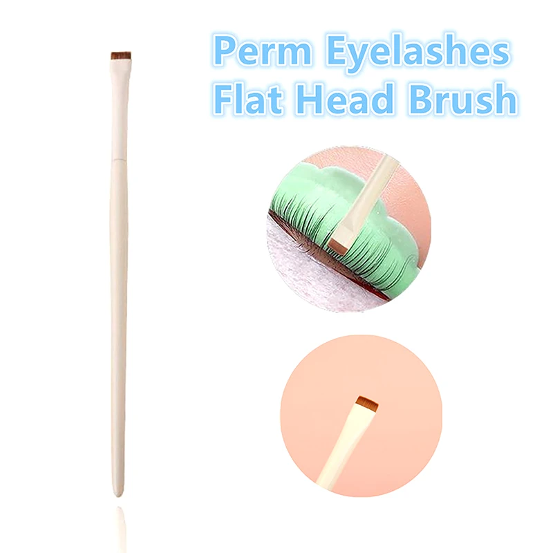 Flache Kopf Dauerwelle Pinsel Wimpern Styling Pinsel Laminierung Wimpern Trenn Werkzeug Wimpern Verlängerung Liefert Werkzeuge Lash Lift Werkzeug