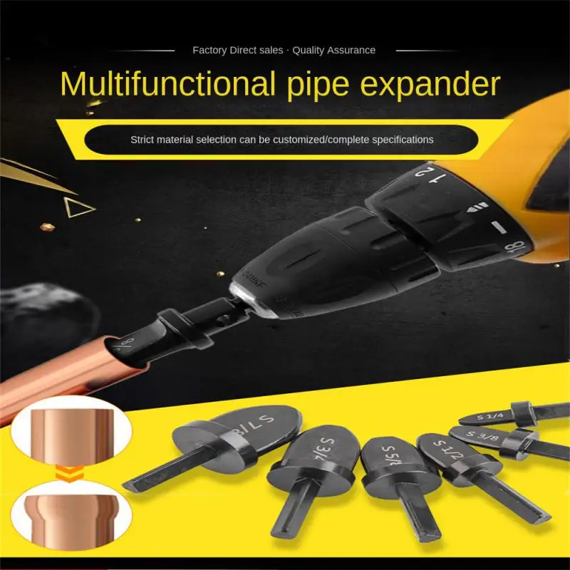 Forging Tool With Hexagonal Handle Electric Expander Air Conditioner Maintenance Accessories Tools Expansion Head Creative