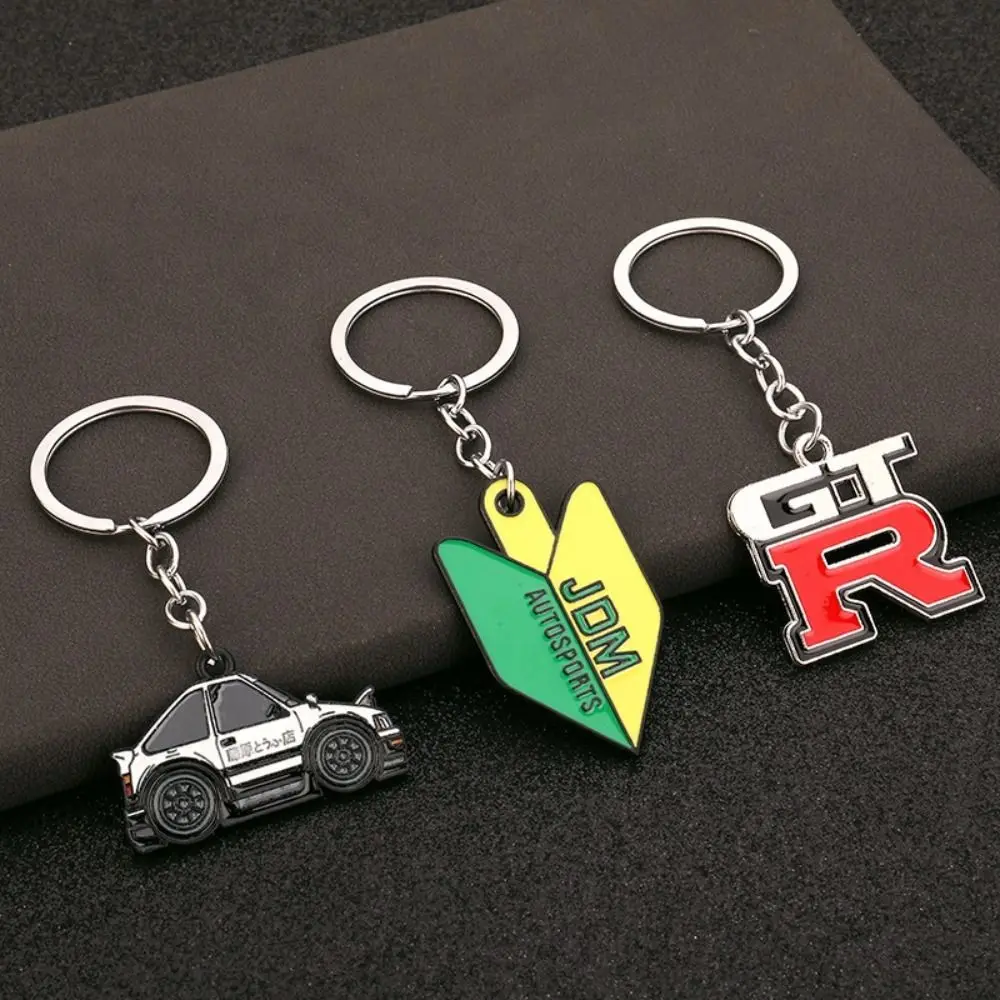 

Cool Car Modification Keychain AE86 Key Holder Metal Keyring Zinc Alloy Stainless Steel Car Pendant Car Interior Decor