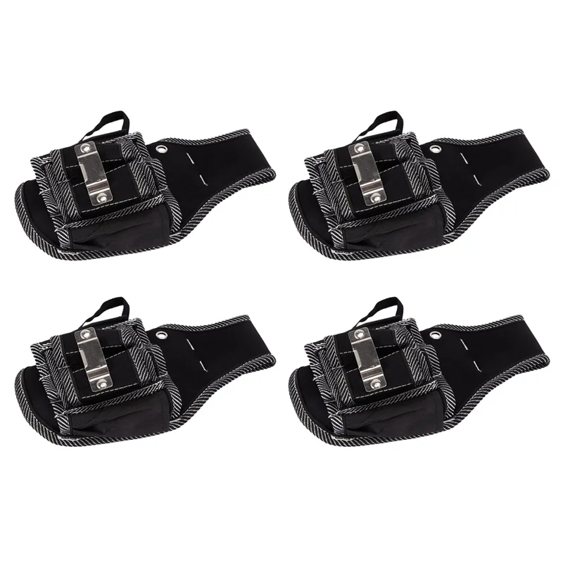 

ABHB-4X 9 In 1 Screwdriver Utility Kit Holder Top Quality 600D Nylon Fabric Tool Bag Waist Pocket Tool Belt Pouch Bag