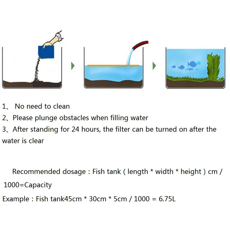 Decoración de purificación de agua de Acuario, accesorios para pecera, plantas de hierba, suelo, pecera, cuidado de plantas de agua dulce