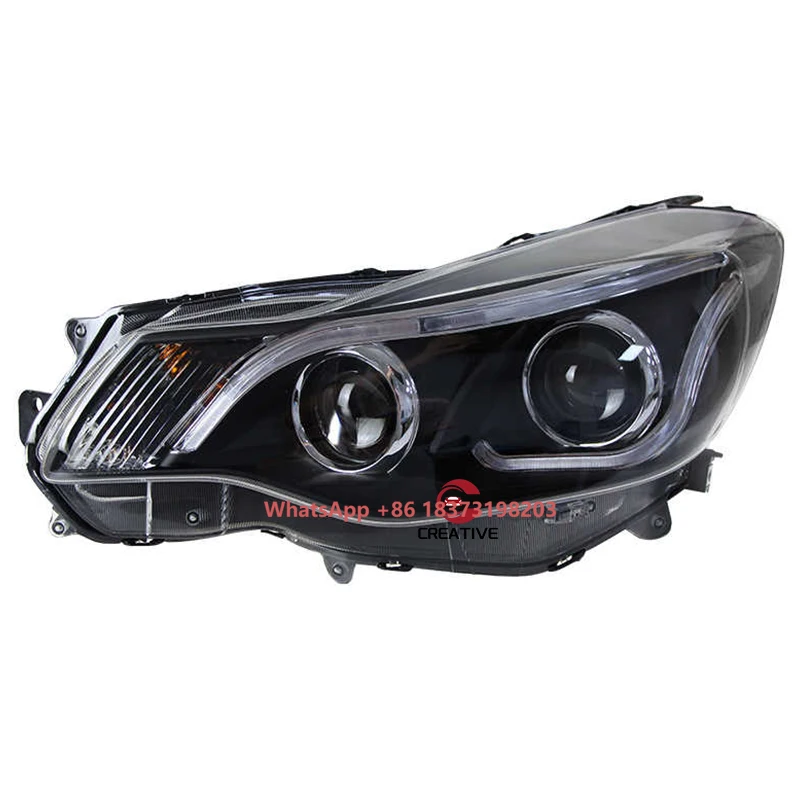 

For Subaru XV Impreza Head Lamp Head Light 2012 2013 2014 2015 2016 2017 Upgrade LED Daytime Running Light Headlamp Headlight