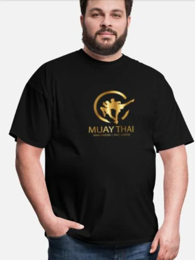 Traditional Combat Martial Art Muay Thai Fashion Graphical T-Shirt Summer Cotton Short Sleeve O-Neck Mens T Shirt New S-3XL
