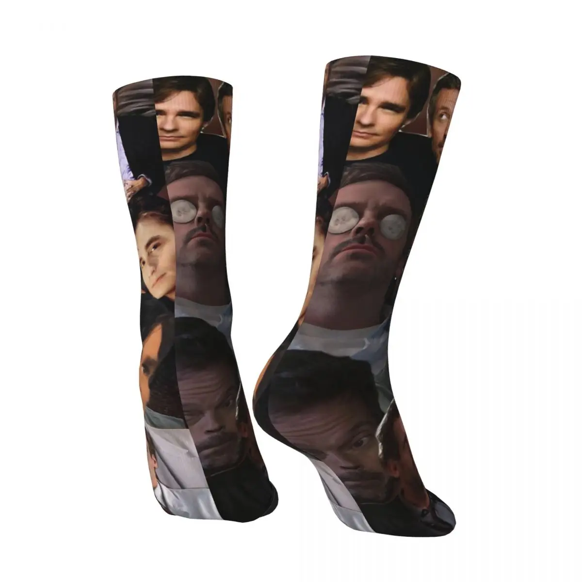 Dr. Gregory House Televisie Fotocollage Kousen Herensokken Comfortabele grappige sokken Lente Running Sport Antislipsokken