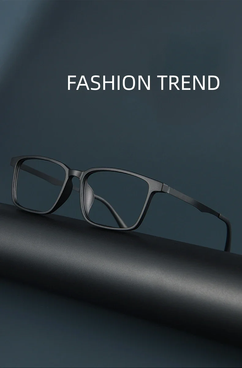 Herren-Lesebrille aus TR90-Titanlegierung mit Blaulichtfilter, Dioptrien von +2,5 bis +4,00, Maßgefertigte Sehstärke bei Kurzsichtigkeit – Detail 2