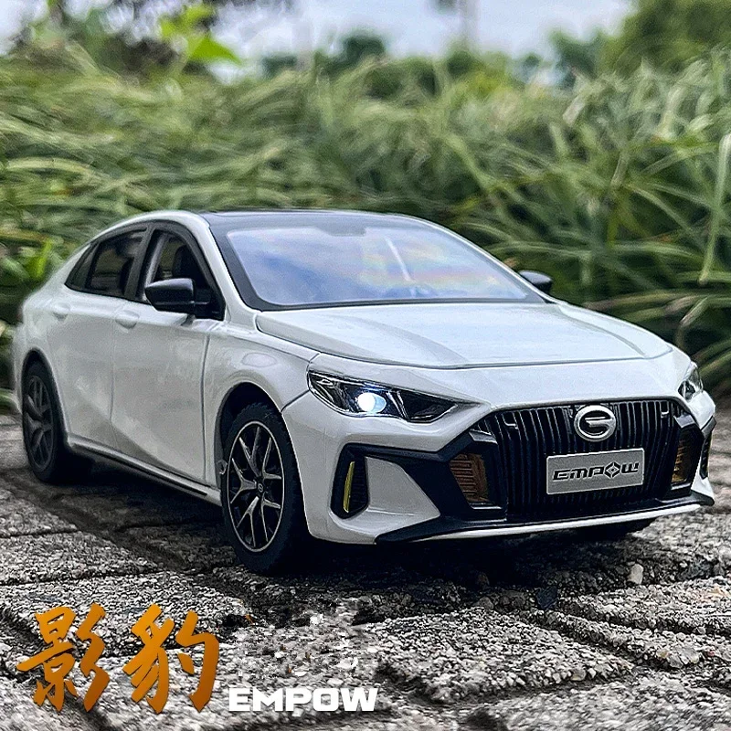 

Модель спортивного автомобиля из сплава EMPOW 55 Coupe, литье под давлением 1:24, металлические игрушечные транспортные средства, модель автомобиля, имитация звука и света, коллекция подарков для детей